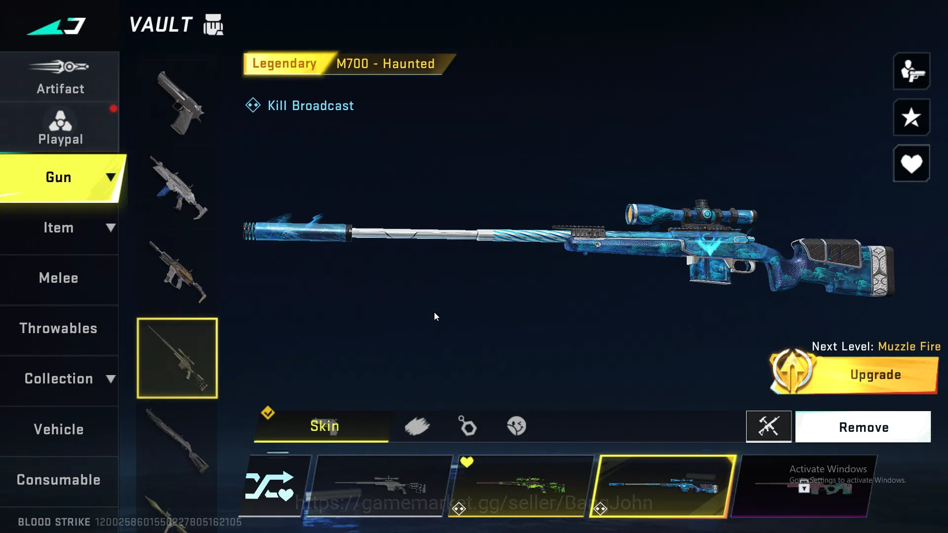 Blood Strike Accounts ASIA| AOT KAG-6 | 7 ULTRA GUN | 11 LEGENDARY GUN | image 12