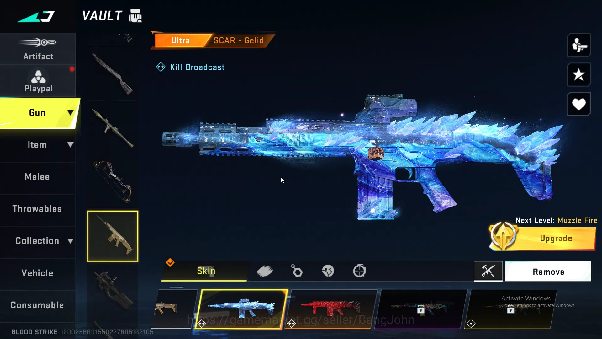 Blood Strike Accounts ASIA| AOT KAG-6 | 7 ULTRA GUN | 11 LEGENDARY GUN | image 14