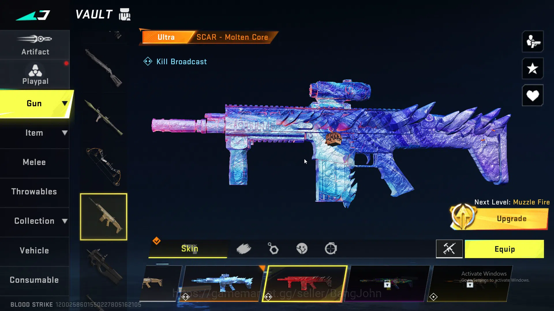 Blood Strike Accounts ASIA| AOT KAG-6 | 7 ULTRA GUN | 11 LEGENDARY GUN | image 15
