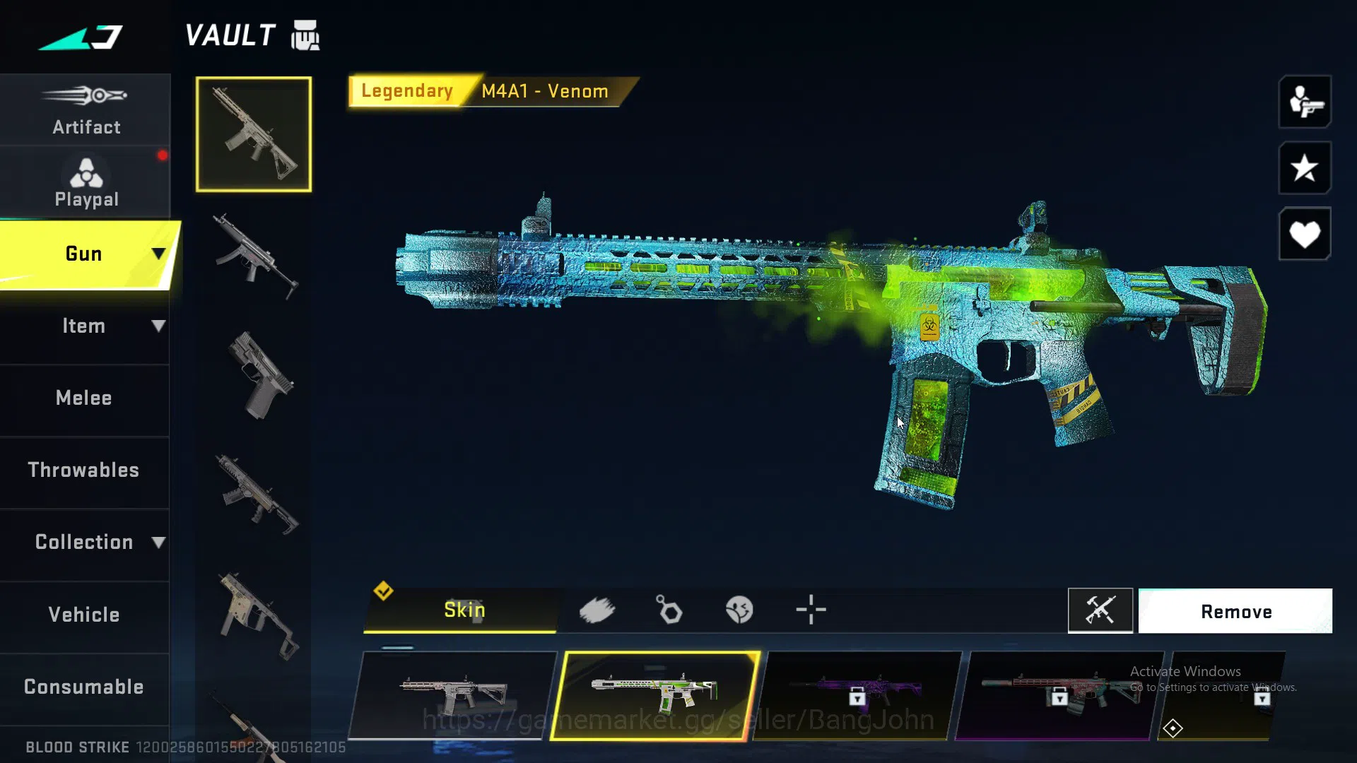 Blood Strike Accounts ASIA| AOT KAG-6 | 7 ULTRA GUN | 11 LEGENDARY GUN | image 2