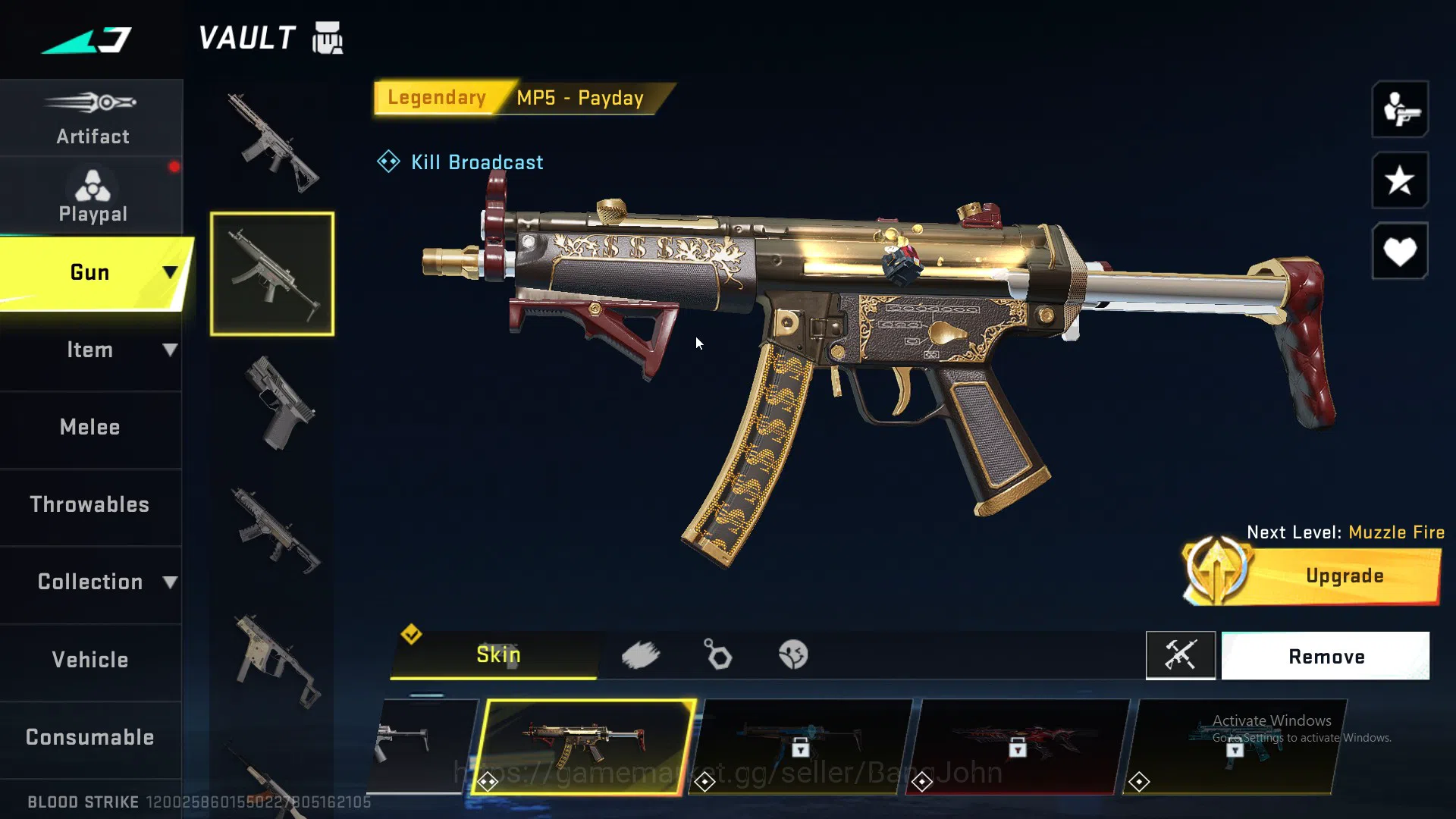 Blood Strike Accounts ASIA| AOT KAG-6 | 7 ULTRA GUN | 11 LEGENDARY GUN | image 3