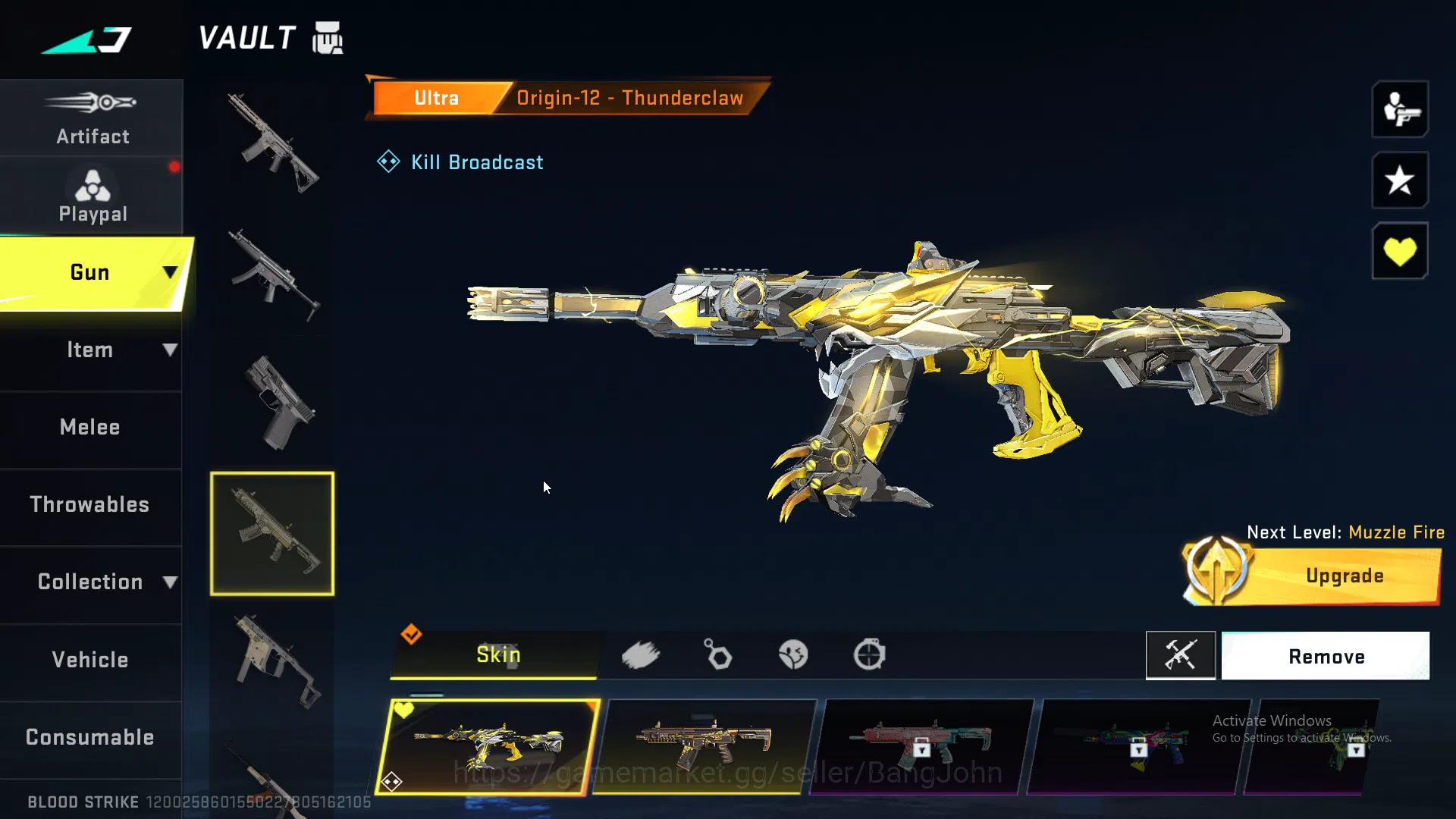 Blood Strike Accounts ASIA| AOT KAG-6 | 7 ULTRA GUN | 11 LEGENDARY GUN | image 5