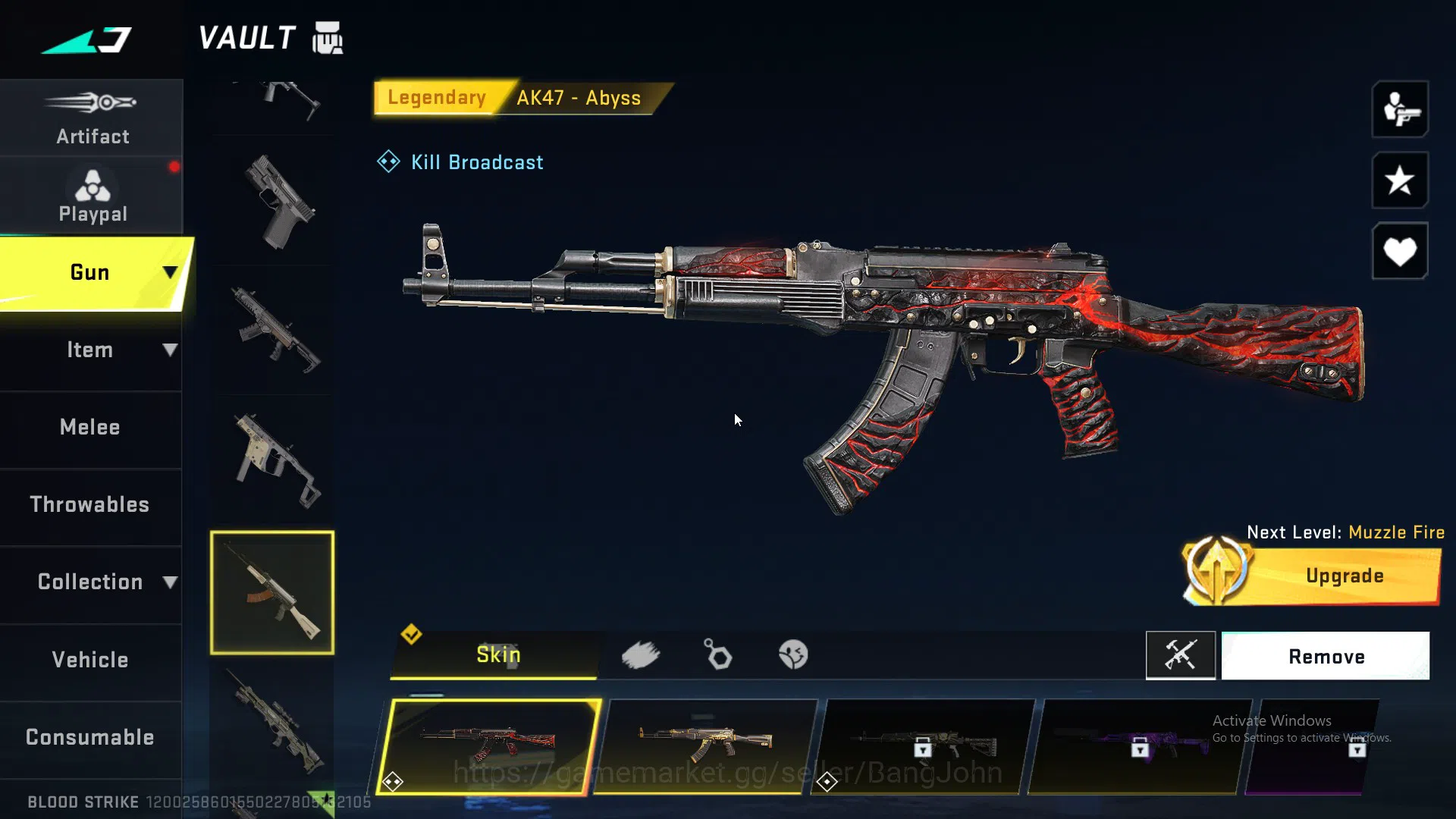 Blood Strike Accounts ASIA| AOT KAG-6 | 7 ULTRA GUN | 11 LEGENDARY GUN | image 6