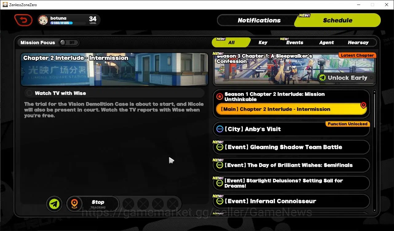 Zenless Zone Zero Accounts ASIA|IK 34|S1 Ch3|3 Limited[Starlight-Billy,Promei image 13