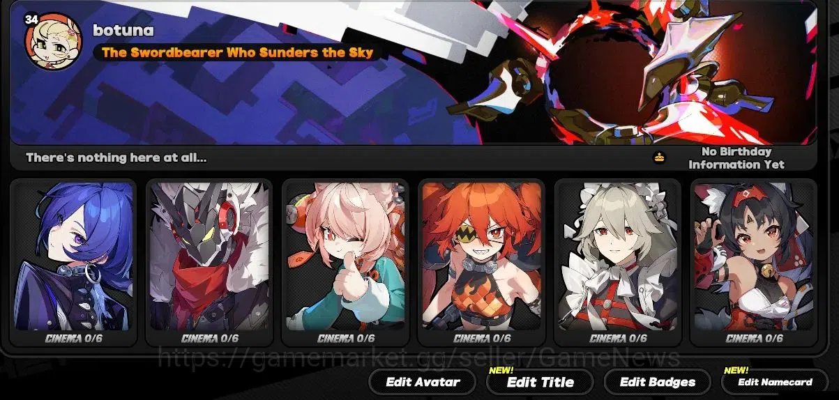 Zenless Zone Zero Accounts ASIA|IK 34|S1 Ch3|3 Limited[Starlight-Billy,Promei image 4