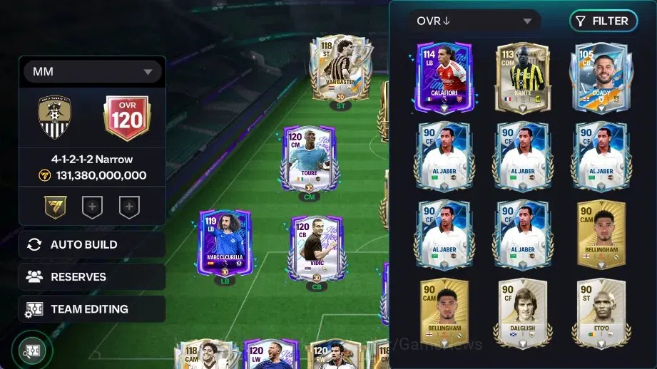 EA SPORTS FC Mobile Accounts 5,4 B Coins + 17k Gems|Cech Festive EVO, Vieira Fe image 6