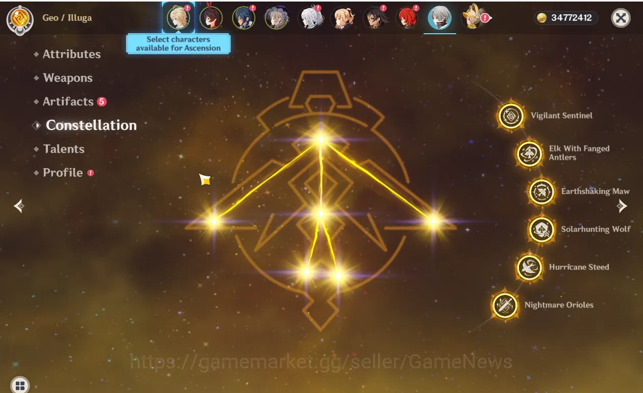 Genshin Impact Accounts NA | FreshStory |LunarCristalizeTeam[ZibaiC2+Sign, image 11
