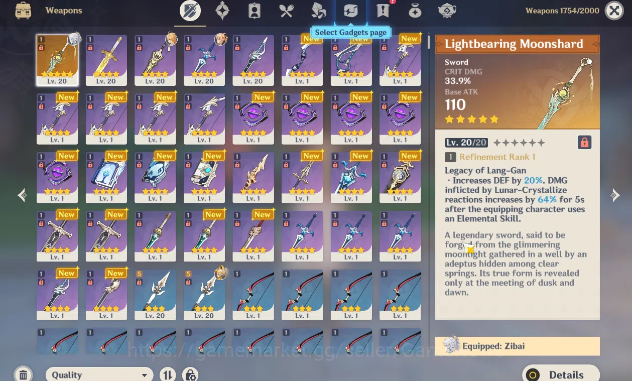 Genshin Impact Accounts NA | FreshStory |LunarCristalizeTeam[ZibaiC2+Sign, image 7
