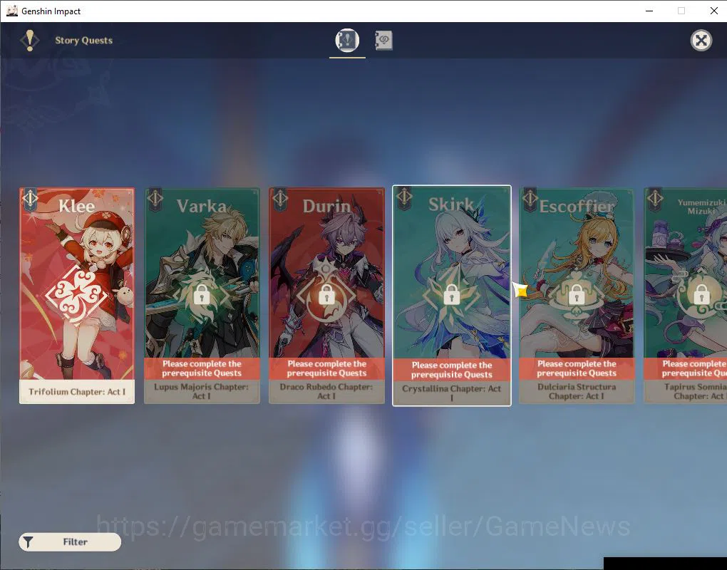 Genshin Impact Accounts ASIA|AR 35|1 Limited +1(*5Weapon)|Neuvillate+Sign| image 4
