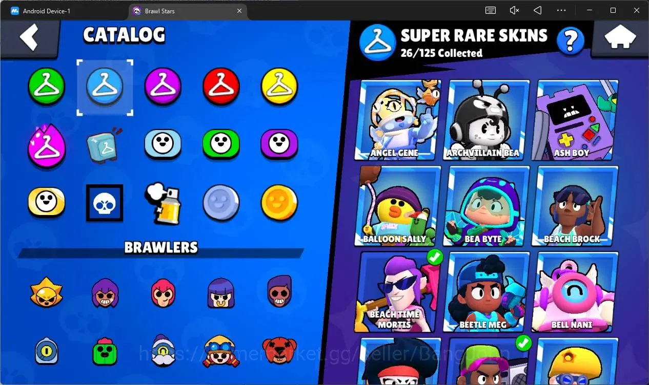 Brawl Stars Accounts Global |22464 Thropy|81 Brawler|6 Max Lv Hyperchar image 20