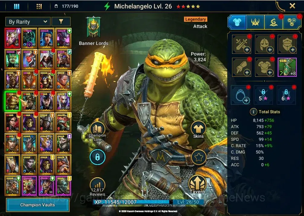 Raid: Shadow Legends Accounts Lv 48|1.07M Power|1 Mythical (Galathir)|21 Legend( image 10