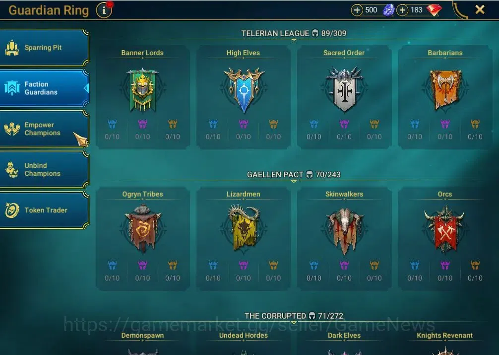 Raid: Shadow Legends Accounts Lv 48|1.07M Power|1 Mythical (Galathir)|21 Legend( image 12