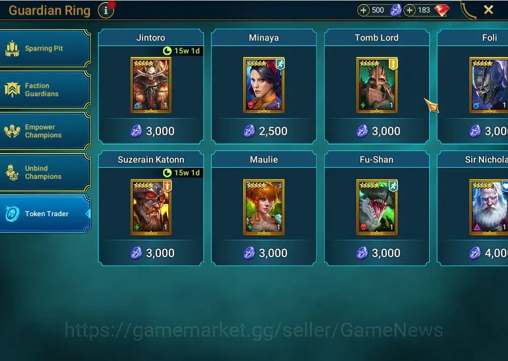 Raid: Shadow Legends Accounts Lv 48|1.07M Power|1 Mythical (Galathir)|21 Legend( image 14