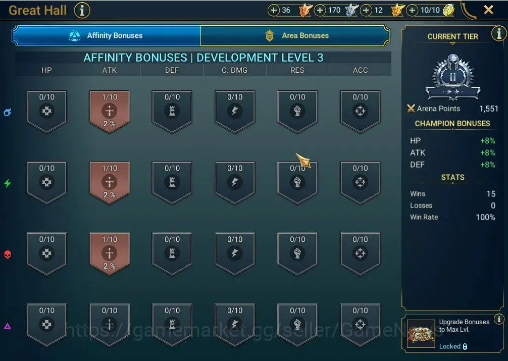 Raid: Shadow Legends Accounts Lv 48|1.07M Power|1 Mythical (Galathir)|21 Legend( image 17