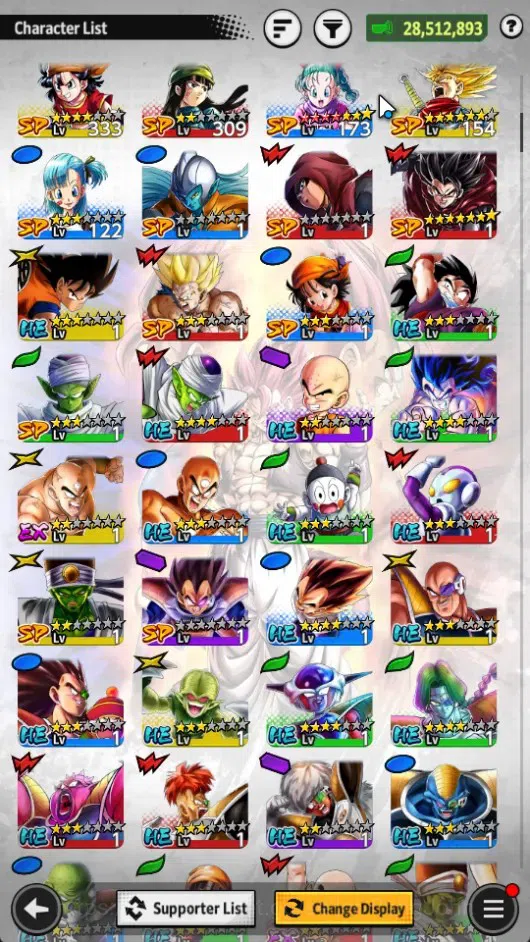 Dragon Ball Legends Accounts Global | Lvl 169 |28M Total Power|2 UL|5 LR|UL SSG image 12