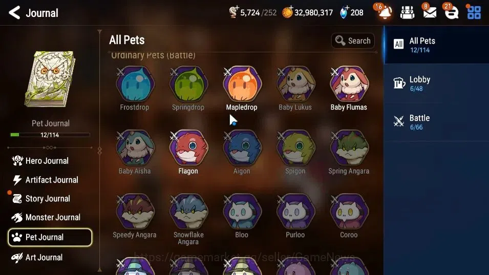 Epic Seven Accounts GLOBAL UnVerif|New Era|6 ML(AB Vildred,LH Cermia,S image 20