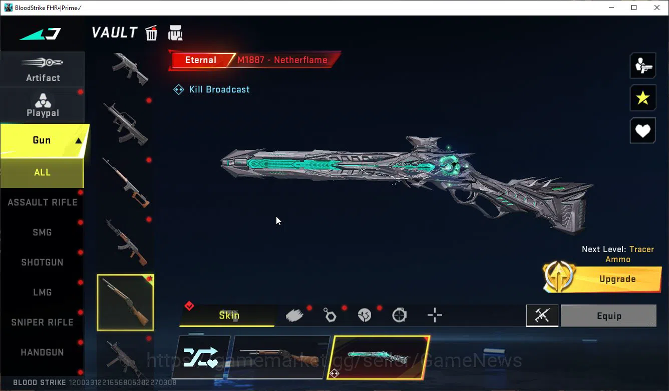 Blood Strike Mid-Tier ASIA| 1 ETERNAL M1667| 2 ULTRA Ethan,MP7| Collab B image 1