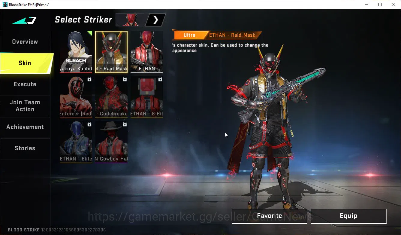Blood Strike Accounts Mid-Tier ASIA| 1 ETERNAL M1667| 2 ULTRA Ethan,MP7| Collab BLEACH Byakuya | 7 Legendary |NetEase|Check 3
