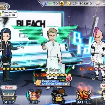 Bleach: Brave Souls Accounts Mid-Tier Global | 31K BP+10K Orb | Mid Story | Robert TYBW24 | Bazz-B TYBW | Yumichika TMV