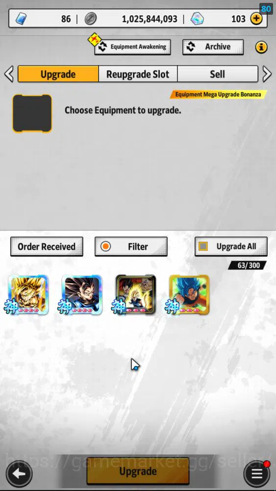 Dragon Ball Legends Accounts Mid-Tier 273M Total Power|LV156|3 UL+ 20 LL|SS God SS Gogeta,SS 4 Vegeta,SS 6