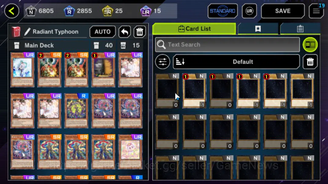 Yu-Gi-Oh! Master Duel Accounts Lv 18 | 20 Deck |RadiantTyphoon,VSK9,Dracotail,Dra image 4