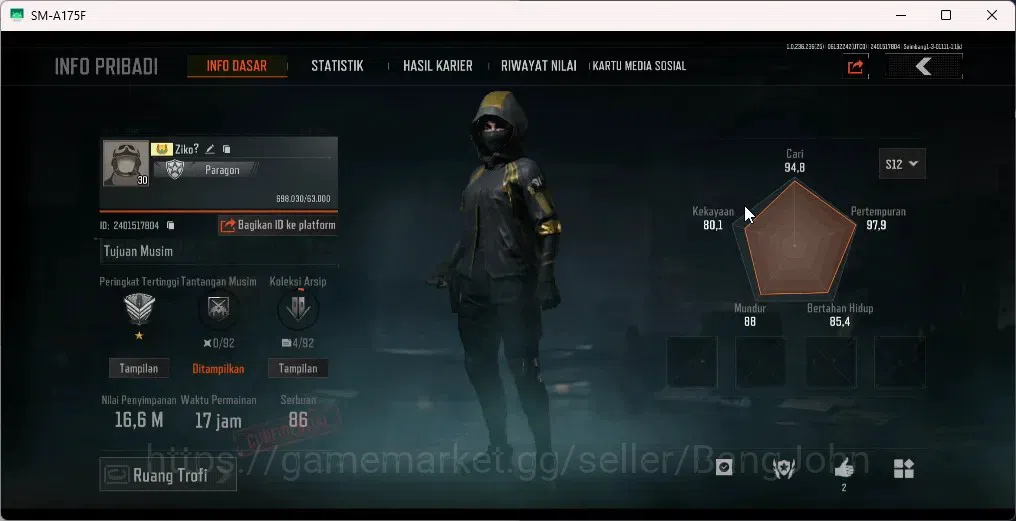 Arena Breakout Accounts Mobile | Lvl 30 | SV 16.6 M | CV 13 M | Symphony A image 14
