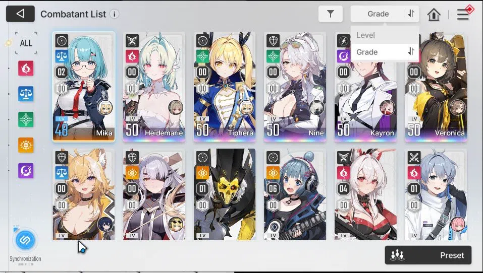 Chaos Zero Nightmare Accounts GLOBAL|Lv 48|6 SSR [Heidemarie,Tiphera,Nine,Magna, image 3