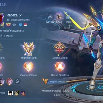 Mobile Legends: Bang Bang Accounts Others Global|471 Skin|Mega|3 Legend|HxH Killua|Satoru Gojo&Sasuke|AllStar Moskov|4