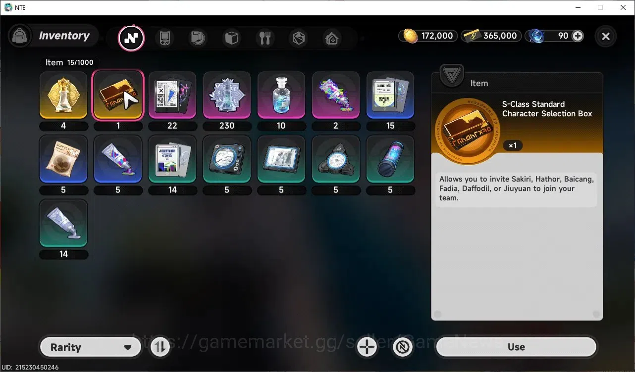 Neverness to Everness Accounts GLOBAL NA|HL 3|1 SSR| Baicang + Sign |2 SSR Selector On|5 SR|Orchid Breeze Glider+Hotori 8