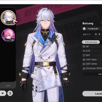 Neverness to Everness Accounts GLOBAL NA|HL 3|1 SSR| Baicang + Sign |2 SSR Select image 1