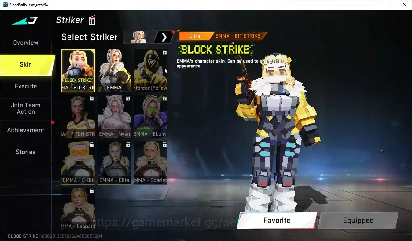 Blood Strike Accounts ASIA|Eternal Zero-Odashadow|6 ULTRA [Zero,Emma,Ran image 5