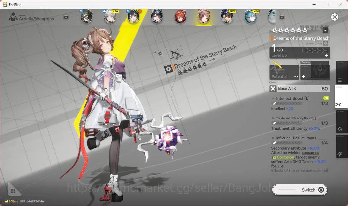 Arknights: Endfield Accounts NA/EU|Fresh starter|1 limit| Tangtang, Ember, Arde image 13