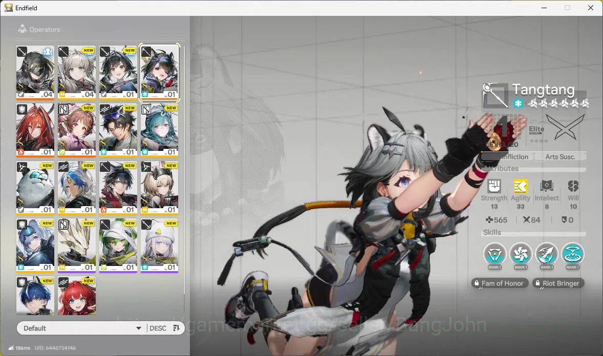 Arknights: Endfield Accounts NA/EU|Fresh starter|1 limit| Tangtang, Ember, Arde image 14