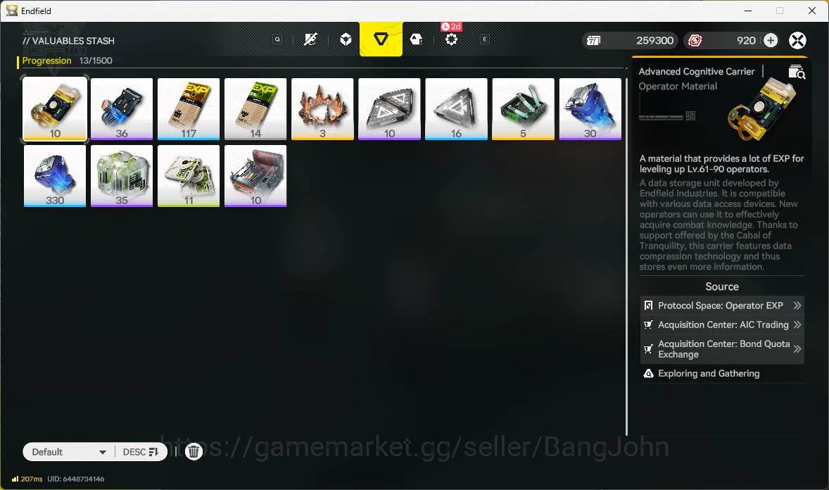 Arknights: Endfield Accounts NA/EU|Fresh starter|1 limit| Tangtang, Ember, Arde image 8