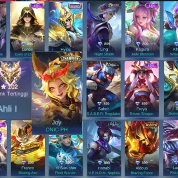 Mobile Legends: Bang Bang Accounts Collector Expert Collector  1 + Max Heroes + Max Emblems