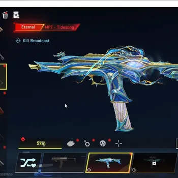 Blood Strike Accounts Collab Skin ASIA|ETERNAL Lv2 MP7-TideSong+Collab AOT2 M4A1 batle Faith|2