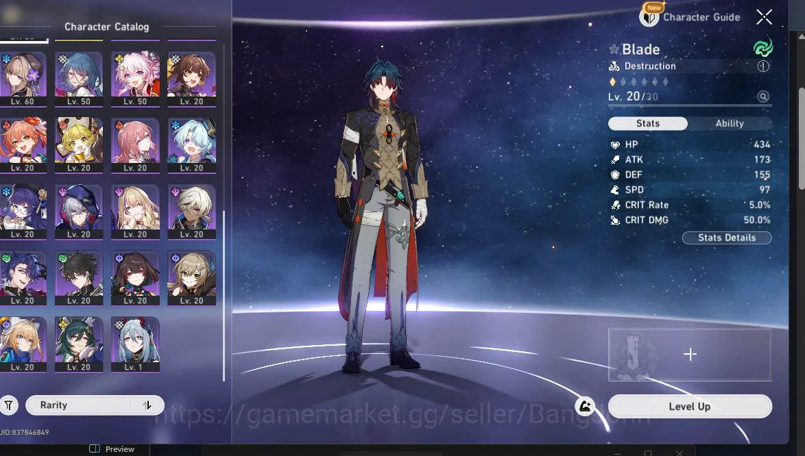 Honkai Star Rail Accounts ASIA | TL 70| TL 13|Phainon, Evernight, Cerydra, H image 3