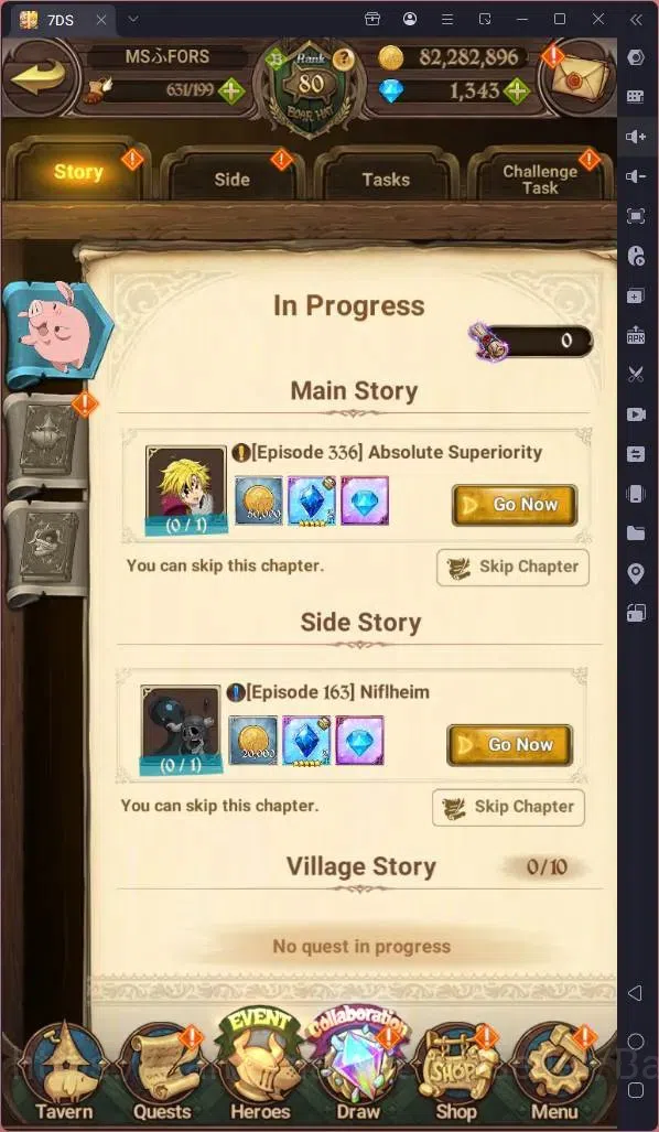 The Seven Deadly Sins: Grand Cross Accounts Endgame ASIA|4.1M Power|1343 DM|103 LS|UR NSalos 2/6,Menor 1/6,ODK 2/6 2