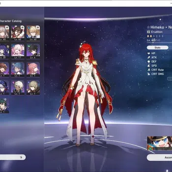Honkai Star Rail Accounts Starter ASIA |TL 27|1 Limited| Himeko Nova, Welt |1 Golden Companion|Jarilo VI|Female MC|Take