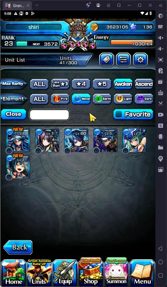 Grand Summoners Accounts GLOBAL | Ascend 10 | Ultimate Paladin Roy | S.Miyu image 6