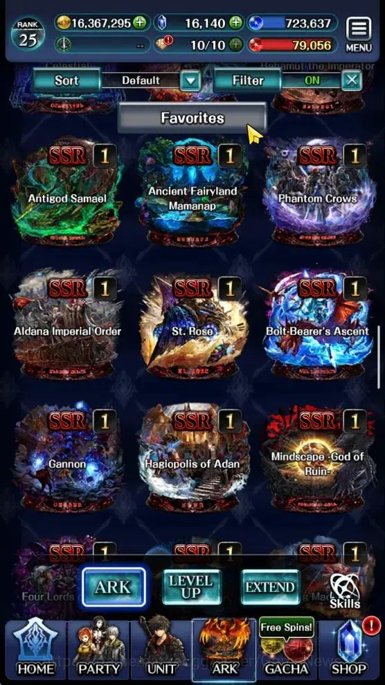 Last Cloudia Accounts GLOBAL|Rank 25|Top Tier Unit[SM Sera,SS Lenius,Ark image 10