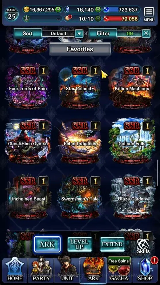 Last Cloudia Accounts GLOBAL|Rank 25|Top Tier Unit[SM Sera,SS Lenius,Ark image 11