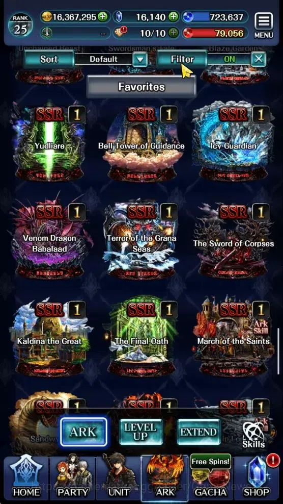 Last Cloudia Accounts GLOBAL|Rank 25|Top Tier Unit[SM Sera,SS Lenius,Ark image 12