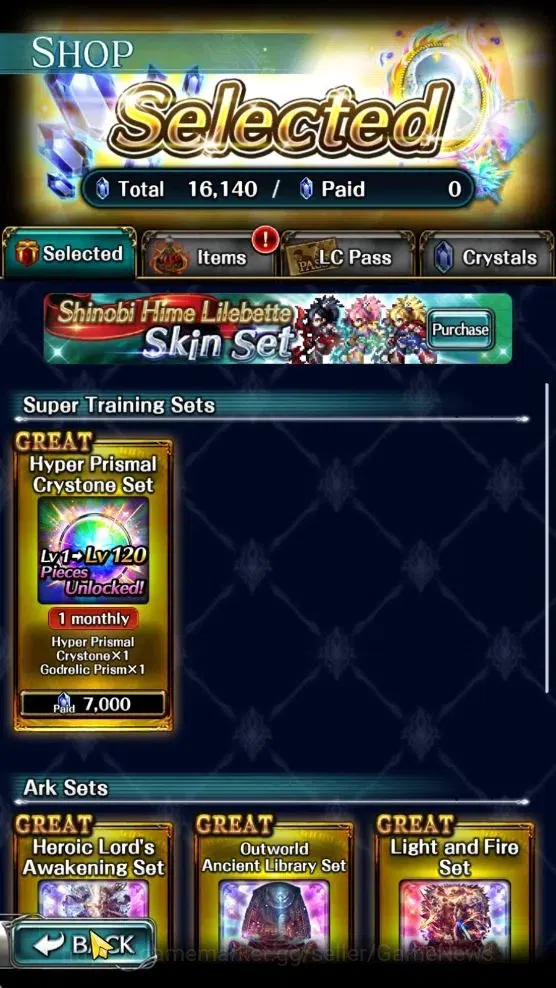 Last Cloudia Accounts GLOBAL|Rank 25|Top Tier Unit[SM Sera,SS Lenius,Ark image 17