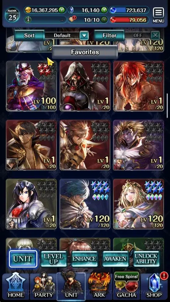 Last Cloudia Accounts GLOBAL|Rank 25|Top Tier Unit[SM Sera,SS Lenius,Ark image 2