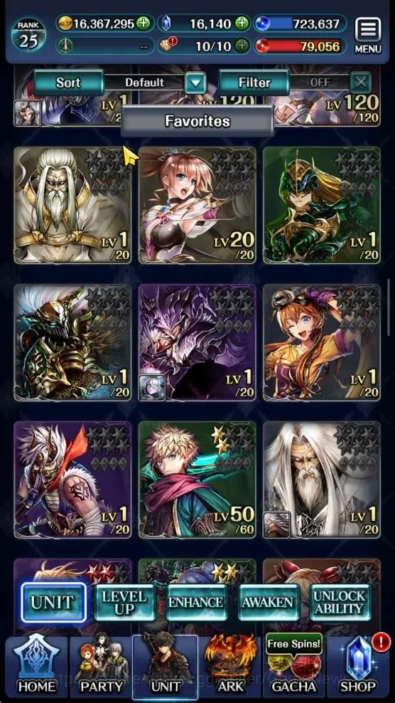 Last Cloudia Accounts GLOBAL|Rank 25|Top Tier Unit[SM Sera,SS Lenius,Ark image 3