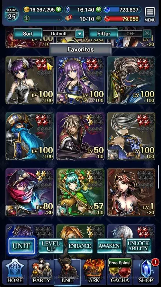 Last Cloudia Accounts GLOBAL|Rank 25|Top Tier Unit[SM Sera,SS Lenius,Ark image 5