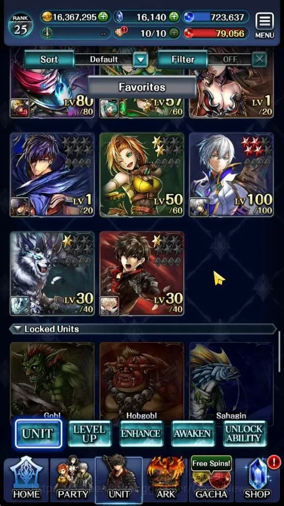 Last Cloudia Accounts GLOBAL|Rank 25|Top Tier Unit[SM Sera,SS Lenius,Ark image 6