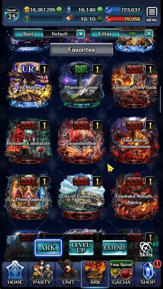 Last Cloudia Accounts GLOBAL|Rank 25|Top Tier Unit[SM Sera,SS Lenius,Ark image 8