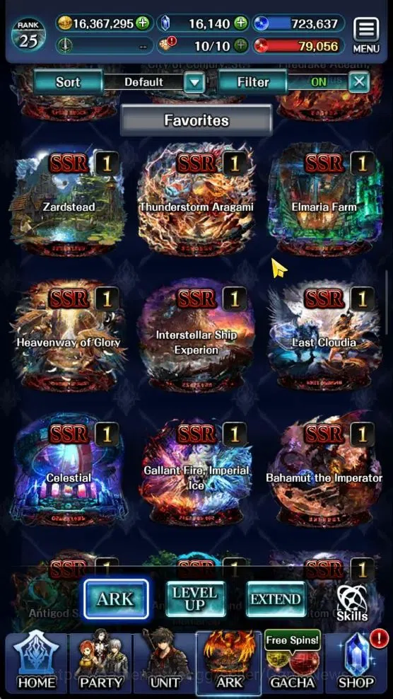 Last Cloudia Accounts GLOBAL|Rank 25|Top Tier Unit[SM Sera,SS Lenius,Ark image 9